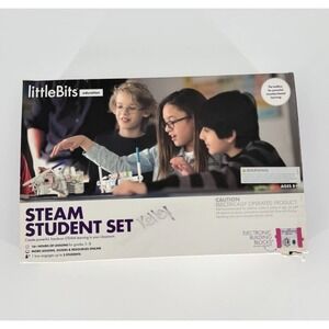 littleBits STEAM Student Set Education Kit Grades 3–8 Complete Minus Guide AS IS